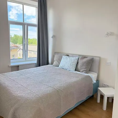 Light&linen Nest With Free Backyard Parking - Near Old Town! Riga
