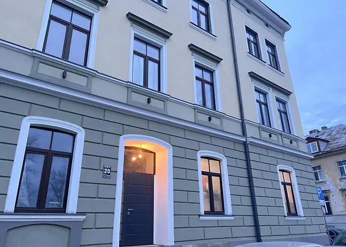 Light&linen Nest With Free Backyard Parking - Near Old Town! * Riga